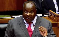 Finance Minister Tito Mboweni delivers the 2018 Medium-Term Budget Policy Statement in Parliament on 24 October 2018. Picture: GCIS