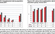 FILE: The rate has risen to 25.5 percent, the highest it’s been since the first labour force survey in 2008. 
