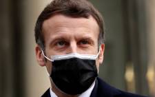 FILE: French President Emmanuel Macron. Picture: AFP. 