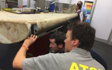 A new piece of possible aircraft debris from flight MH370 was sent for testing after being found on Pemba Island. Picture: atsb.gov.au