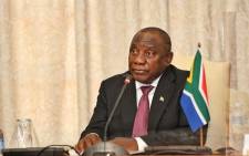 President Cyril Ramaphosa at the Union Buildings on Tuesday, 23 November 2021 during his state visit. Picture: GCIS