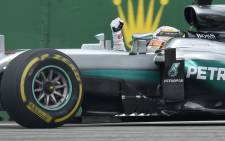 FILE: Mercedes AMG Petronas F1 driver Lewis Hamilton celebrates a Grand Prix win. Picture: AFP