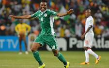 Nigeria's John Obi Mikel celebrates after Nigeria won the 2013 Afcon final against Burkina Faso on 10 February 2013. Picture: AFP/Ben Stansall