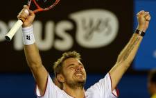FILE: Stanislas Wamrinka won his first Grand Slam title after beating Rafael Nadal in the Australian Open final. Picture: AFP.
