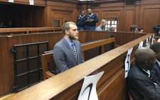 Convicted murderer Henri van Breda in the Western Cape High Court on 7 June 2018. Picture: Cindy Archillies/EWN