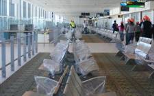 The domestic departures holding area at Cape Town International Airport. Picture: EWN