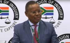 A screengrab of Reverend Frank Chikane appearing at the Zondo commission of inquiry into state capture on 19 November 2019.