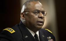 In this file photo taken on 8 March 2016, Army General Lloyd Austin III, commander of the US Central Command, speaks during a hearing of the Senate Armed Services Committee in Washington, DC. Picture: AFP