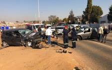 Three adults and a baby were injured in a crash on 15 June. Picture: Arrive Alive.