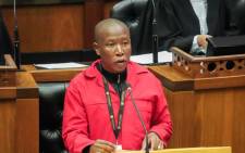 Economic Freedom Fighters leader Julius Malema debating the State of the Nation address on 25 July 2019. Picture: GCIS.