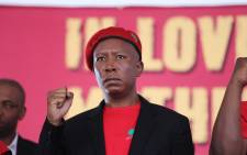 FILE: Economic Freedom Fighters (EFF) leader Julius Malema at the EFF's memorial service for Winnie Madikizela-Mandela in Brandfort on 11 April 2018. Picture: Christa Eybers/EWN