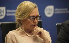 Western Cape Premier, Helen Zille hosted a press conference on 10 October 2018 to address various concerns about crime in the province. Picture: Cindy Archillies/EWN.