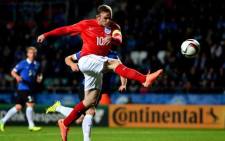 Wayne Rooney struck with a 74th-minute free kick to give England a 1-0 win over Estonia in Euro 2016 Group E on 12 October 2014. Picture: Facebook.