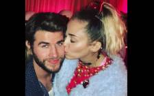 Miley Cyrus and Liam Hemsworth. Picture: @liamhemsworth/instagram.com