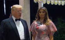 US President Donald Trump says we're going to have a fantastic 2018 during a New Year's Eve party at his Mar a Lago resort. Picture: CNN