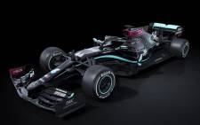 The Mercedes livery for the 2020 season. Picture: @MercedesAMGF1/Twitter