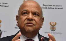 Finance Minister Pravin Gordhan at the 2017 Budget media briefing in Cape Town on 22 February 2017. Picture: GCIS.