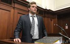 Murder accused Henri van Breda testifies at the Western Cape High Court on 31 October 2017. Picture: Monique Mortlock/EWN.