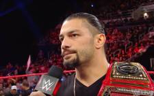 WWE's Roman Reigns. Image: Youtube screenshot.