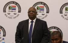 FILE: Deputy Chief Justice Raymond Zondo at the state capture inquiry. Picture: Eyewitness News