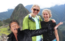 Google+ announced a new photobomb feature where David Hasselhoff will start popping up in user photos. Picture: Google+.