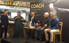 Clive Barker, former Bafana coach launches his new book ‘Coach – The life and soccer times of Clive Barker’. Picture: Twitter.