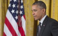 FILE: US President Barack Obama in Washington on 29 June 2015. Picture: AFP.