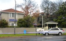 A police cordon is seen at the scene of a shootout in the Melbourne bayside suburb of Brighton on 6 June 2017. Picture: AFP