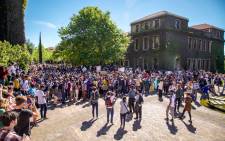 UCT protesters disrupt classes and University activities for the third week in a bid to gain free education in South Africa. Picture: Anthony Molyneaux/EWN
