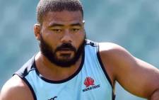 Hooker Tolu Latu will start against the Lions in the Super Rugby semifinal. Picture: Twitter/@NWSWaratahs.