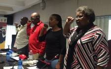 Cosatu’s leadership on Tuesday 5 February 2019 reported back on its latest central executive committee meeting. Picture: @_cosatu/Twitter