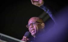 FILE: Ace Magashule takes to the stage at the ANC memorial for Winnie Mandela at the UJ Soweto campus on Monday 9 April 2018. Picture: Thomas Holder/EWN