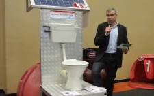 Aki Anastasiou talks alternative solutions to conventional water and sanitation usage. Picture Aki Anastasiou/EWN