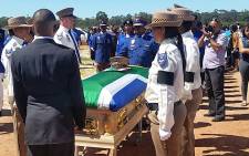 FILE: Constable Ben Koopman was laid to rest at the Welmoed graveyard in Eerste River. Picture: City of Cape Town