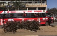 MDC Alliance supporters at a pre-election rally. Picture: Masechaba Sefularo/EWN