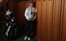 South Africa's Ashleigh Buhai won the Women's British Open at Muirfield on 7 August 2022. Picture: @AIGWomensOpen/Twitter