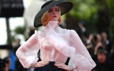 US actress and member of the jury of the Cannes Film Festival Elle Fanning poses as she arrives for the screening of the film 'Once Upon a Time... in Hollywood' at the 72nd edition of the Cannes Film Festival in Cannes, southern France, on 21 May 2019. Picture: AFP