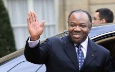 FILE: Gabonese President Ali Bongo Ondimba waves as he leaves the Elysee Palace in Paris on 21 February 2011. Picture: AFP