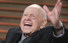 Mickey Rooney. Picture: AFP.