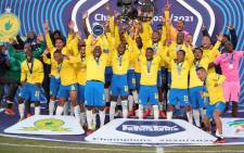 Mamelodi Sundowns solidified their DSTV Premiership championship title after beating Cape Town City 3-0 Loftus Versfeld on Saturday. Picture: Mamelodi Sundowns.