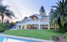 The Gauteng premier's house which was bought in 2004 for R11.5 million. Picture: Supplied.
