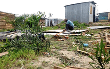 FILE: A protest erupted in Philippi after police and City of Cape Town officials began evicting informal settlers in the area on 11 August. Picture: Twitter.