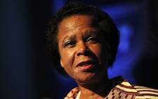 Dr Mamphela Ramphele speaks at Wits University in Johannesburg on 25 April 2013. Picture: Sapa.