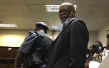 FILE: ANC secretary-general Ace Magashule appearing at the Bloemfontein Magistrates Court on 13 November 2020. Picture: NPA