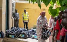 Children cleared of association with armed Islamist groups in Nigeria were released by the Nigerian army on 3 October 2019 in the country’s restive northeast region. The children received kits from Unicef to help them start a new life. The kit included clothes, shoes, hygiene items and others. Picture: @UNICEF_Nigeria/Twitter.