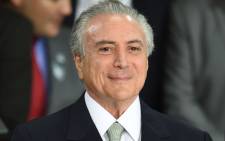 FILE: Brazilian acting President Michel Temer. Picture: AFP.
