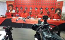 FILE: An SACP press briefing in Johannesburg. Picture: @SACP1921/Twitter