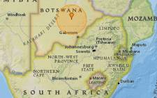 A strong earthquake struck in a remote region of Botswana on Monday 3 April 2017, causing tremors in neighbouring South Africa. Picture: earthquaketrack.com