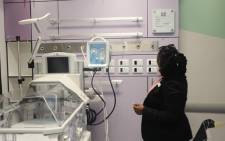 Western Cape Health MEC Nomafrench Mbombo at the newly renovated paediatric ICU at Tygerberg Hospital. Picture: French Mbombo/Facebook.