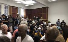 District Six residents at the Western Cape High Court on 26 November 2018 for their land restitution case against the government. Picture: Monique Mortlock /EWN